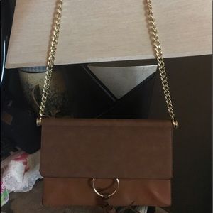 Brown small shoulder Satchel Bag
